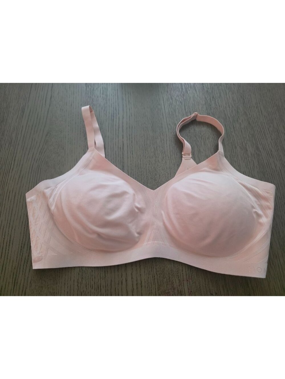 Honeylove Beige Silhouette Wireless Bra size 1X NWOT 40C/40D